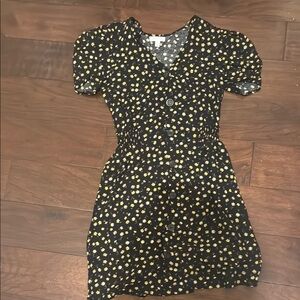 Floral Button-Up Dress